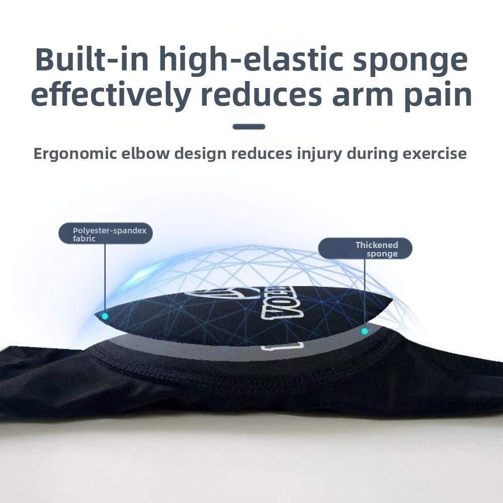 1Pair Breathable Volleyball Arm Sleeves Compression Forearm Sleeves Sports Arm Guard Training