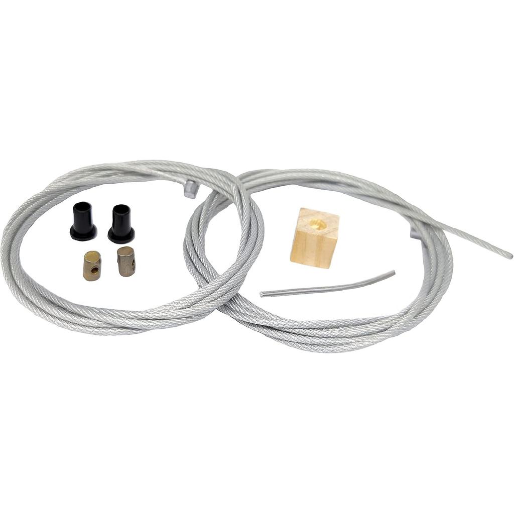 Sliding Door Cable Repair Kit for 1999 2000 2001 2002 2003 2004 Honda Odyssey 3.5L V6 72011S0XA01 72051S0XA01