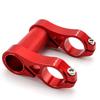 SENQI BMX Короткий Вынос Руля Легкий Алюминиевый Сплав Регулируемый Вынос Руля для Складного Выноса, Велосипедов, 25.4 мм (красный)