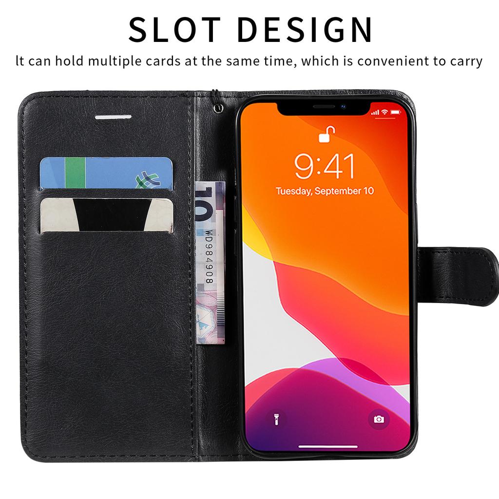 Роскошный кожаный чехол-раскладушка для телефона Iphone Xr X Xs Max 7 8 Plus 6 6s 14 Plus 13 Pro Max 11 12 Mini Se 2020, магнитный чехол-бумажник