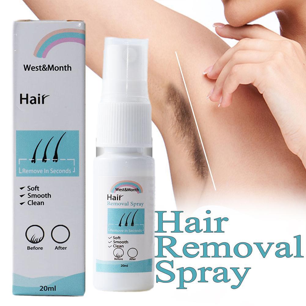 Facial Hair Removal Hair Identification Spray For Face Shaving Painless Hair Remover Armpit Woman Hair Identifier Spray