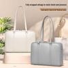 Premium Women's Waterproof PU Laptop Briefcase Shoulder Bag, Dirt-Resistant, Large Capacity for 13/16 Inch Devices