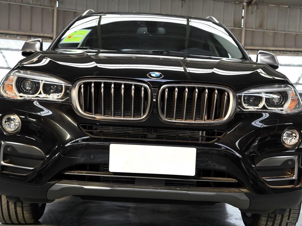 Черная задняя крышка фары для BMW X6 F15 (2014-2018)