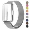 Новый металлический ремешок для Samsung Galaxy Fit 3 с ТПУ чехлом, защитной пленкой для экрана, мягкой пленкой, сменный миланский магнитный ремешок-петля