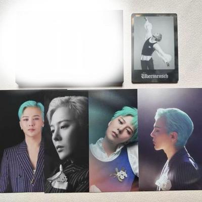 [Б/У] Поздравительная открытка, акриловая карточка Bigbang GD Jiyong G-DRAGON с выставки
