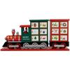 Locomotive Train Wooden Christmas Advent Calendar