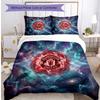 Manchester United Pattern Printed 3PCS Bedding Set Soft Skin-Friendly Washable Duvet Cover & Pillowcases Set All Season Bedroom