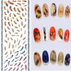 DIY Design Water Transfer Nail Art Wrap Sticker Watermark Fingernails Decals