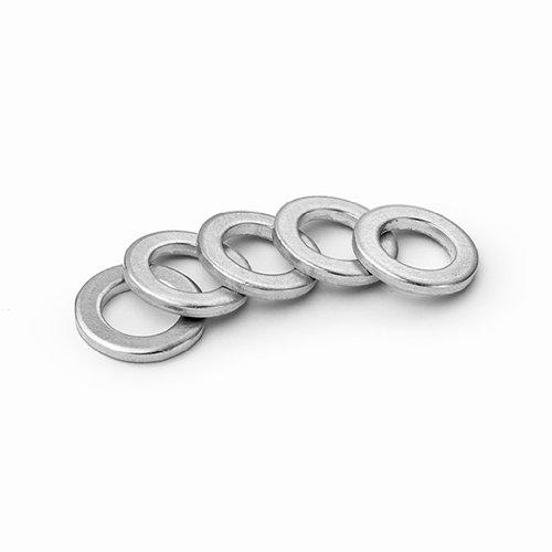 STRAIGHT 19-81910 Прокладка сливного болта для мотоциклов, 5 штук, M10 x 17 мм x 2.0T