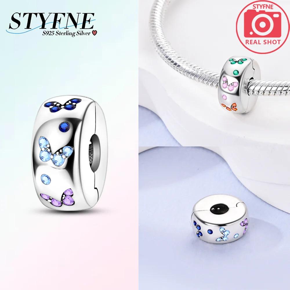 Изысканный цвет Стрекоза Отпечаток лапы Чешуя дракона Клипса Шарм Разделитель Медная бусина Подходит для оригинального ожерелья браслета DIY Подарок Женщинам