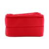 Бархатная защитная сумка для зеркальной камеры с подкладкой и складными перегородками(красный)