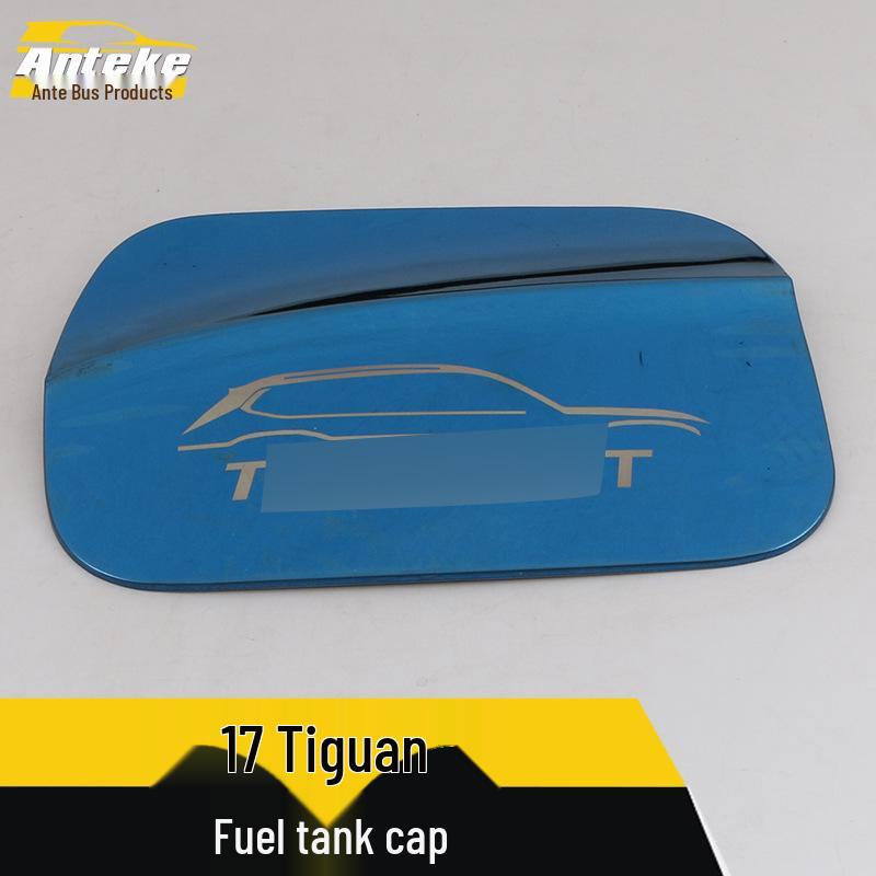 Fits 17 Teramont Models: Fuel Tank Cap Protective Film and Scratch-Resistant Sticker.