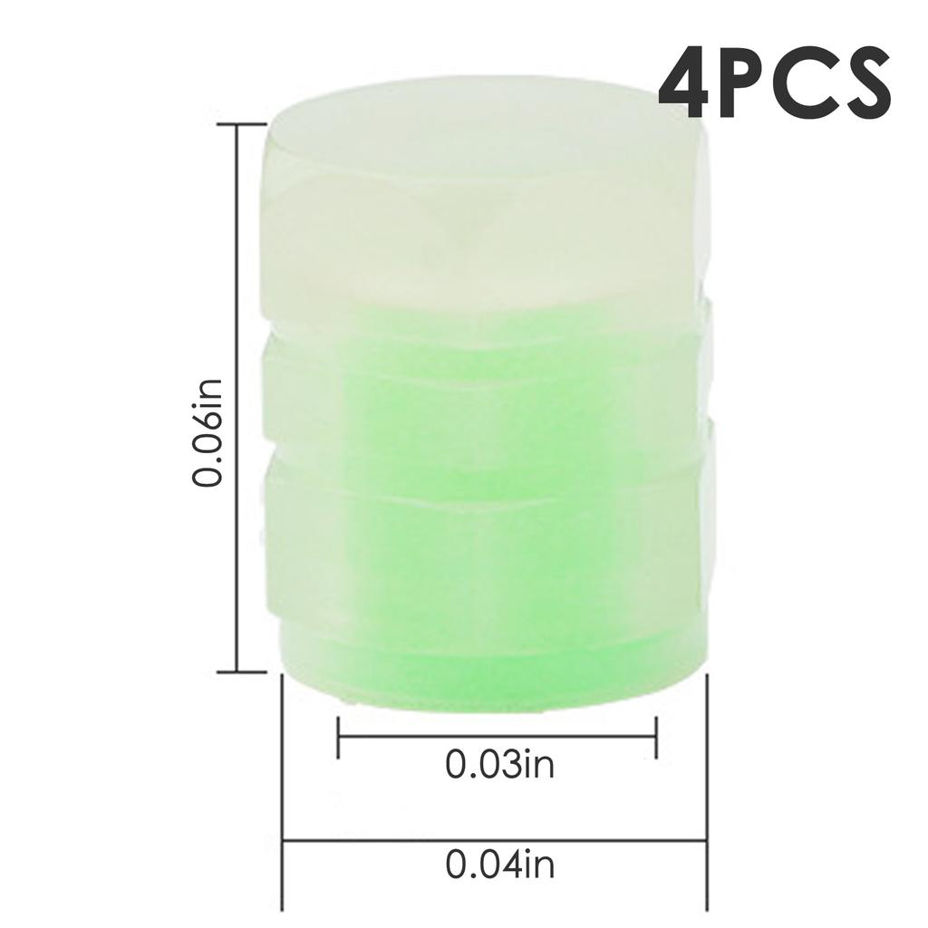 4 шт. колпачки для вентилей, колпачки для вентилей шин, универсальные сверкающие стразы, подсвеченные светящиеся клапаны, декор для крышки штока