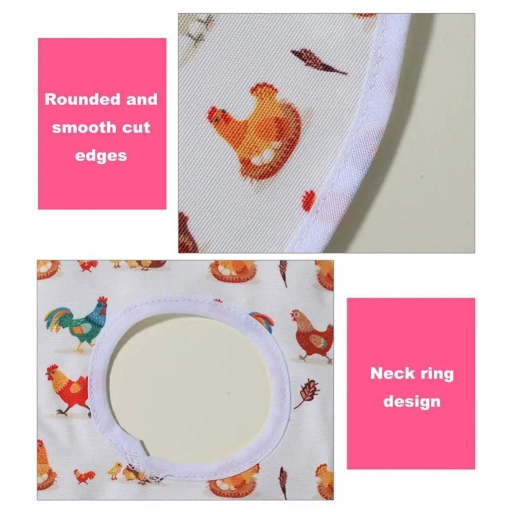Adjustable Hen Apron Washable Chicken Saddle Apron Poultry Back Protector Hen Safety Accessories