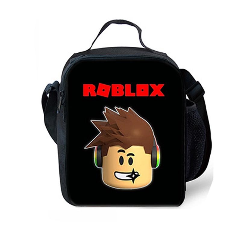 Рюкзак Roblox большой вместимости с плавными двойными молниями для школы и путешествий