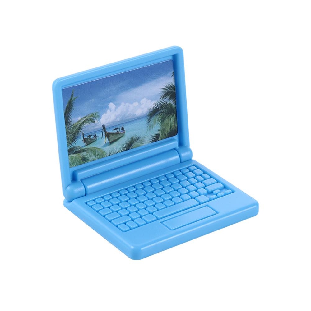 Diy Accessories Doll House Decoration Crafts Simulation Laptop Dollhouse Furniture Dollhouse Miniature Dollhouse Computer