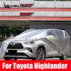 Для Toyota Highlander Kluger XU70 2022 2023 водонепроницаемые автомобильные чехлы наружная защита от солнца внешние детали