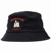 Hat Bucket Hat Bucket Hat Snoopy PEANUTS Free Size Black [Manhattan Portage] Spring/Summer (Approx. 55-58cm)