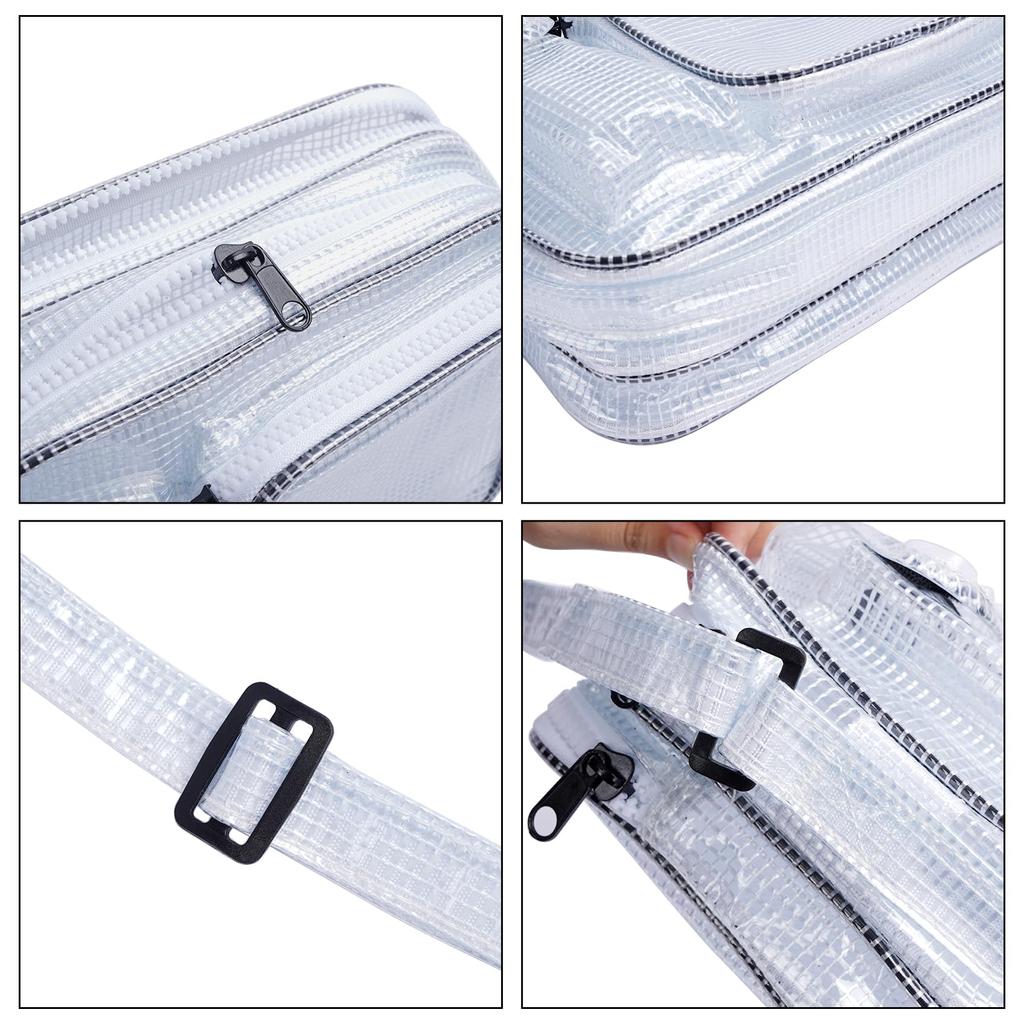 Shoulder Clean Engineer Clean Contents Work X 13 X [NOTAG] Bag, Transparent, Anti-static, Bag, Bag, Waterproof, PVC, Room, Visible, Work,