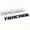Chevrolet TRACKER ABS Car Rear Letter Logo Sticker Rear Bumper Tail Door Trunk Sticker Car Emblem sticker styling Accessories