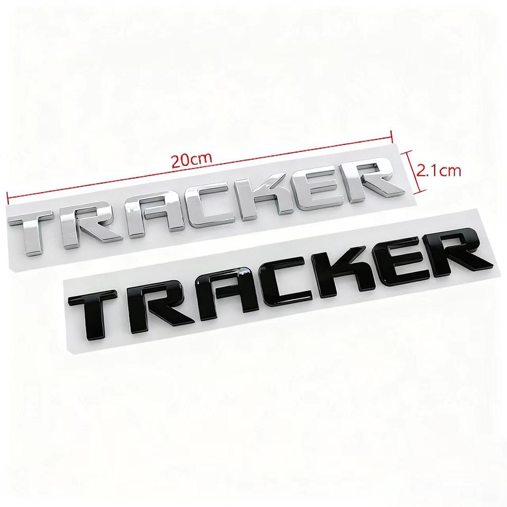 Chevrolet TRACKER ABS Car Rear Letter Logo Sticker Rear Bumper Tail Door Trunk Sticker Car Emblem sticker styling Accessories