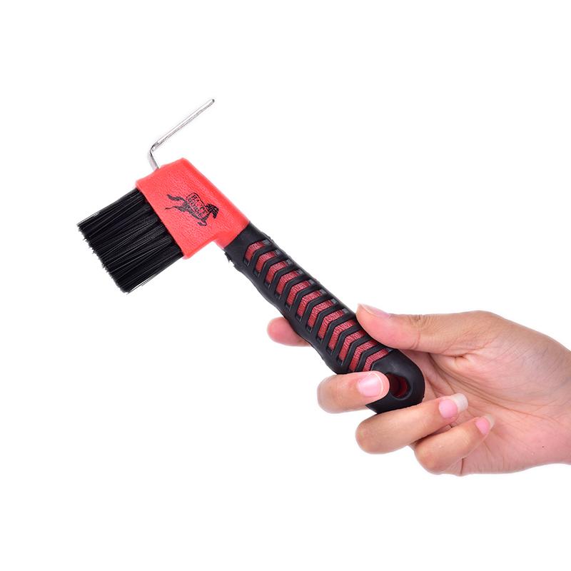 Shires Hoof Pick Brush Weaver Уход за лошадьми Конное снаряжение Случайный цвет