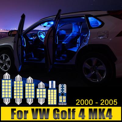 Для Volkswagen VW Golf 4 MK4 2000 2001 2002 2003 2004 2005 9 шт. автомобильные плафоны для чтения, вещевой ящик, зеркальце, лампочки для багажника