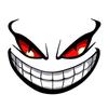 Vehicle Sticker, Car Sticker, Waterproof Devil Smile Car Decal, Funny Car Sticker for Auto,