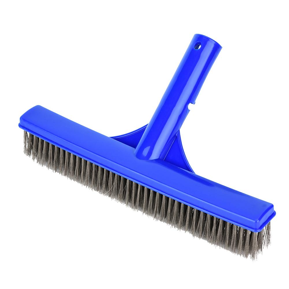 1Pc Swimming Pool Wall Brush with Steel Wire Bristles for Spa Pond Cleaning Equipment
