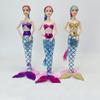 1/6 Красивая Кукла-Русалка Принцесса Фея Игрушки 30 см Принцесса-Русалка Сгибающиеся Суставы Модная Одежда с Хвостом Рыбы Игрушки для Переодевания Своими Руками