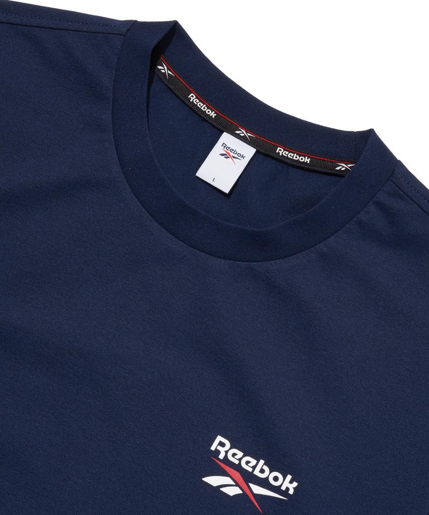 Reebok Базовая футболка Fresh - Темно-синяя