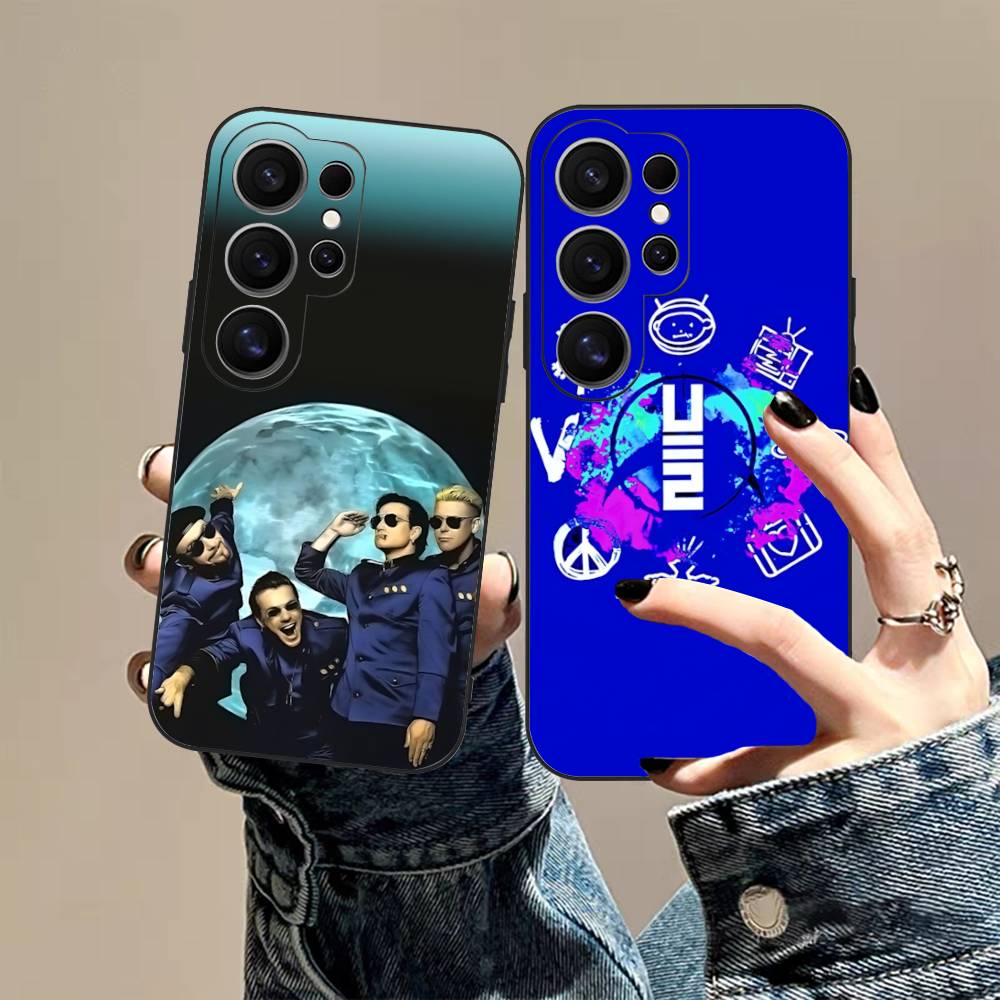 1 шт. Известный чехол для телефона рок-группы U-U2 для Samsung S 24 Fe 25 Ultra Plus 20 Lite 21 30 22 23 24 22 Ultra 5G Fundas