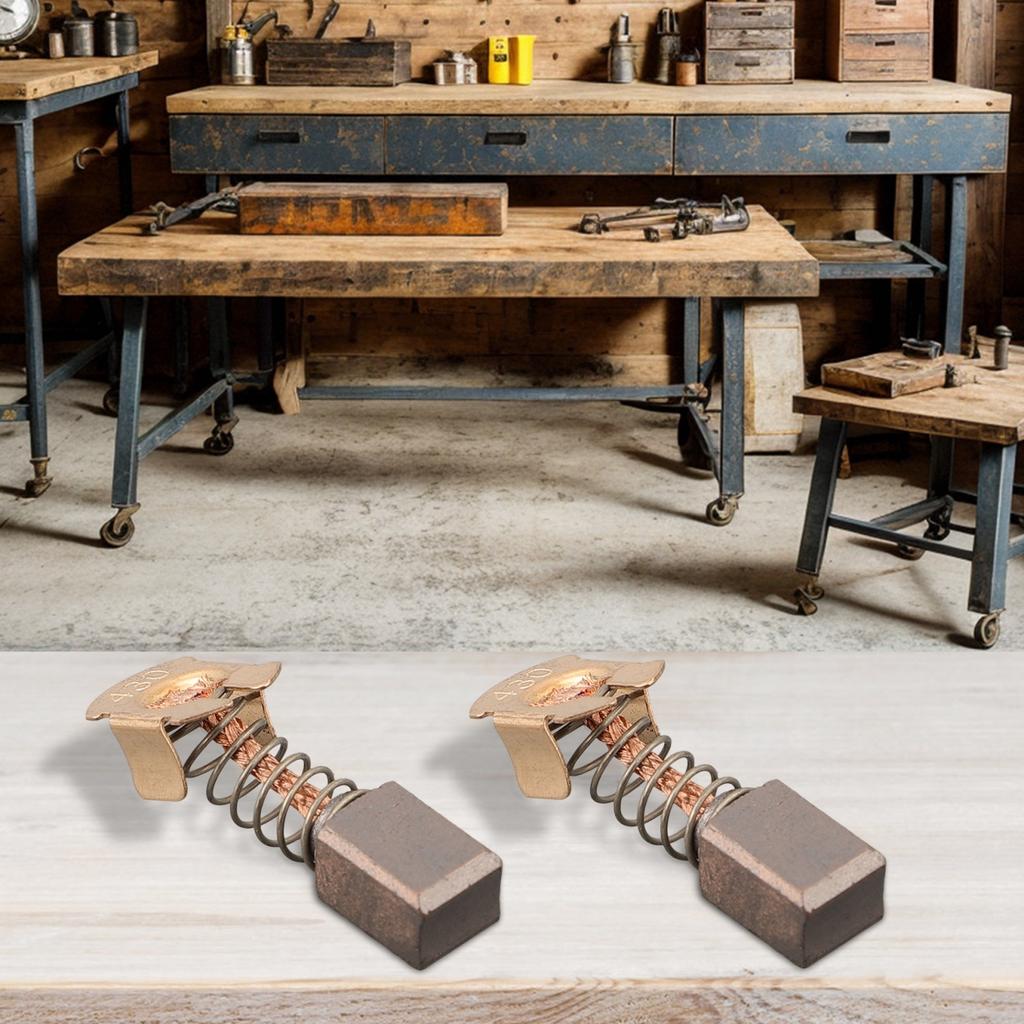 Размер 7*7*10 мм Угольные щетки Углеродные 2 шт Угловая шлифовальная машина