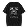 Father's Day Gift 1966 1967 1968 1969 1970 Novelty All Original Birthday Gift T-Shirt Big  Clothes Novelty Print T Tshirt#Color