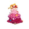 Yarn Crochet Christmas Tree Bell Pendant for Christmas New Year Carnival Party Homeschool Bar KTV Car Decoration Gifts