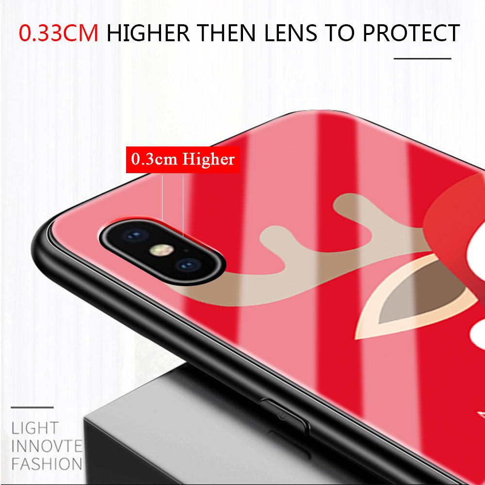 Чехол для телефона из закаленного стекла для iPhone 11 12 13 14 15 16 17 Redmi 10 12 14C Note10 Note14 Xiaomi 11Lite PocoC75 Мягкий край Ударопрочный Гладкий чехол