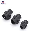1/10PCS T-Shaped Three-way Plastic Corrugated Hose Openable Car Wiring Harness Tie Equal Diameter Reducer Shunt Three-way Cable