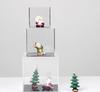 Transparent Acrylic Cube Container With Lid Storage Box Doll Home Storage Toy Craft Product Display Box