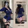 Fan Lei Police Cosplay Lingerie: Temptation & Passion Nightclub Uniform