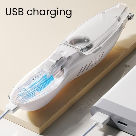 Триммер для лап собаки с мощным вакуумом, беспроводной, перезаряжаемый, низкий