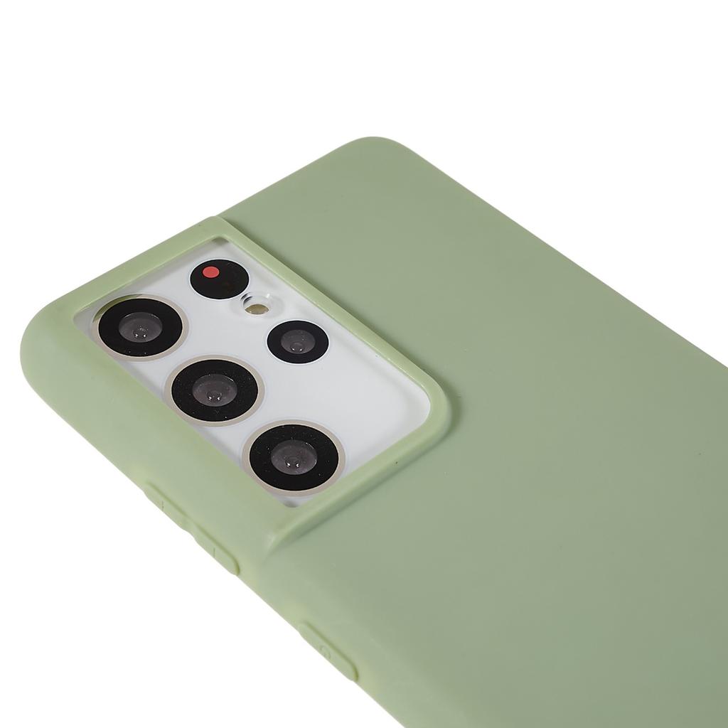 Phone TPU Case for Samsung Galaxy S21 Ultra 5G Fingerprint Free Matte Protective Phone Cover
