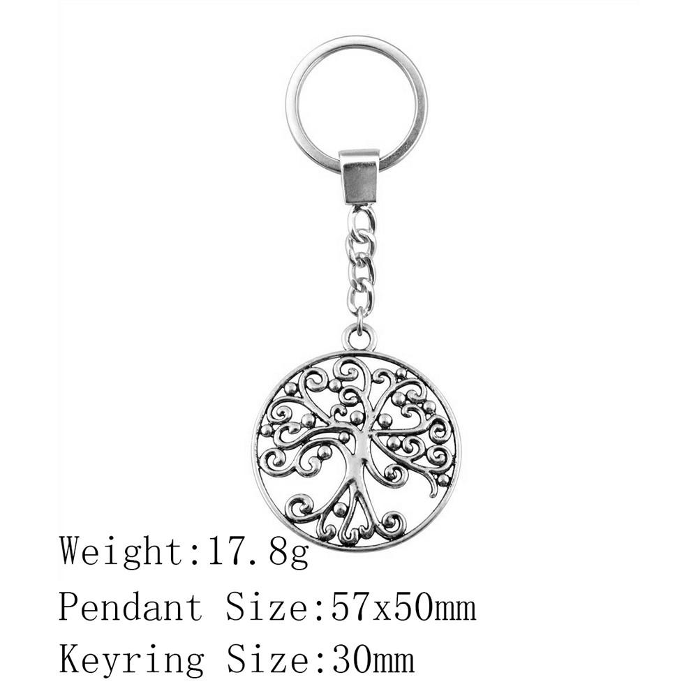 Back To School Aesthetic Keychains The Tree Of Life Keychains Women's Clothing Men's Keychain