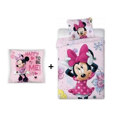 Комплект постельного белья - Disney - Минни - 140 x 200 см - Подушка 35 x 35 см - 100% хлопок