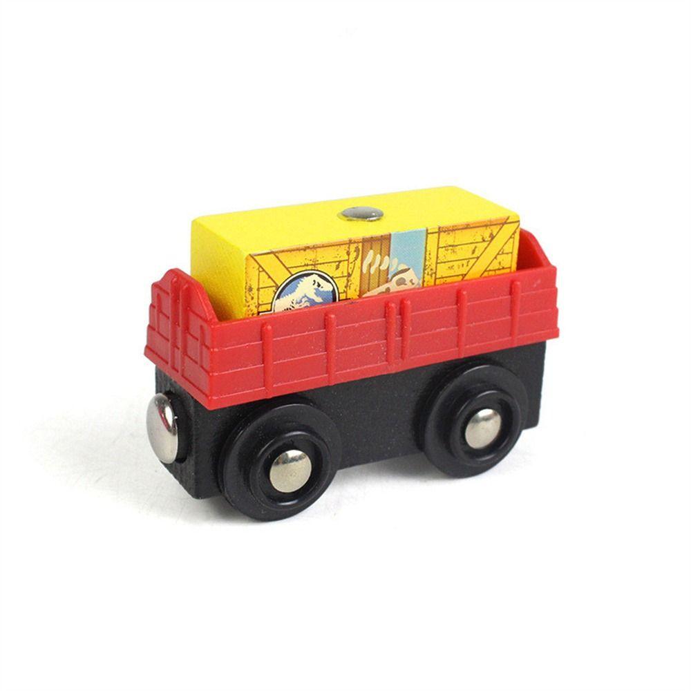 Локомотив, железнодорожные пути, поезд, деревянные рельсовые поезда, автомобиль, магнитный поезд, игрушки, развивающие игрушки