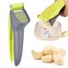 Stainless Steel Garlic Press Crusher Multifunction Handheld Ginger Garlic Mincer Home Cooking Vegetables Squeezer Masher Tools
