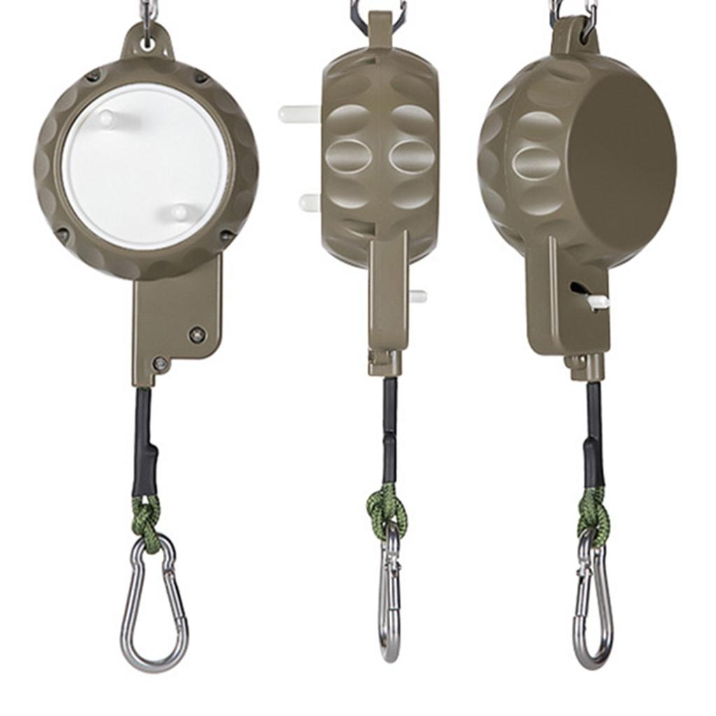 8M Telescopic Clothesline Outdoor Windproof Clothesline Adjustable Box Type Rope