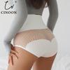 Женские сексуальные бесшовные трусы с высокой талией, формирующие живот, с эффектом лифтинга ягодиц, нижнее белье с сотовым вырезом
