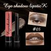 Shimmer Eyeshadow Stick Lipstick Стойкий водостойкий хайлайтер с мелким мерцанием, металлическим финишем - 2-в-1 для макияжа губ и глаз