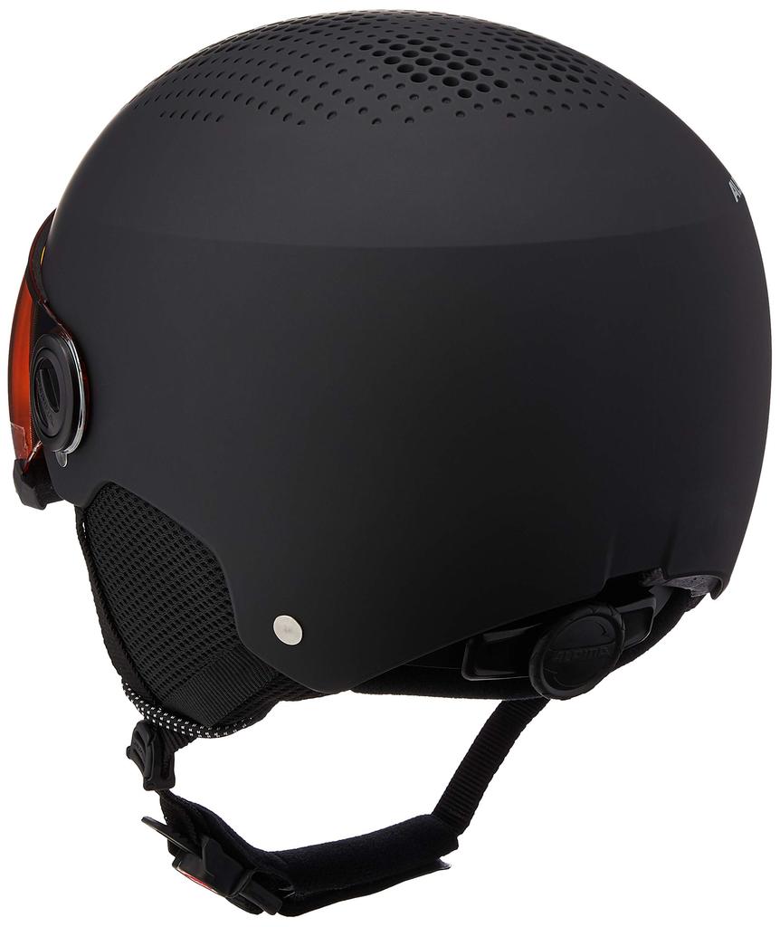 ALPINA Ski Snowboard Visor Helmet Mirror Visor Size Adjustable ARBER VISOR Black Matte Cm 58-61
