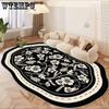 Luxury Irregular Carpets Living Room Decoration Home Coffee Table Anti-slip Large Size Rugs Bedroom Washable Soft Floor Mat